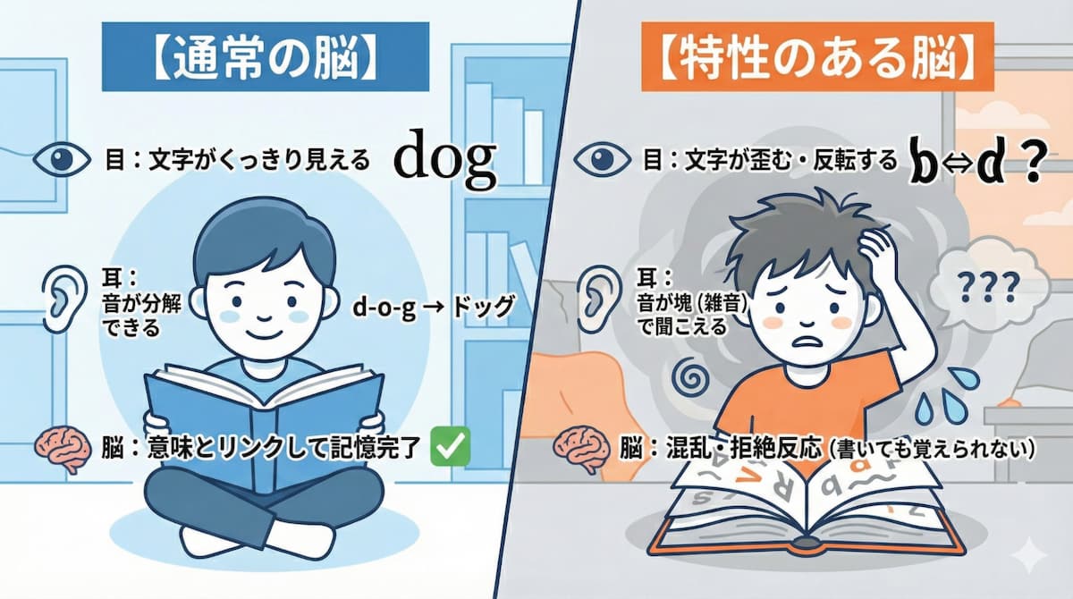 なぜ、うちの子は何度書いても忘れるのか?【努力不足ではありません】
