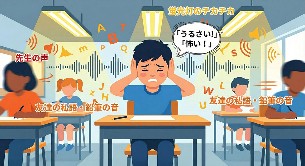 集団塾と発達障害（特にADHDやASD）のお子様との間には、環境的な「不適合」が生じやすい